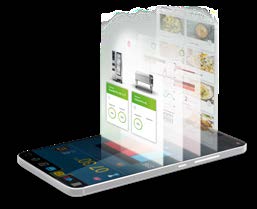 Экран ConnectedCooking: мониторинг печей и рецепты онлайн