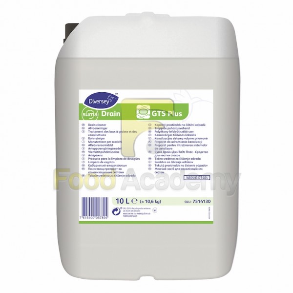 Средство для чистки стоков Diversey Suma Drain GTS Plus, 10 л