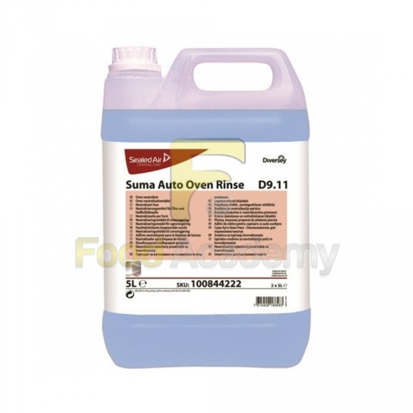 Кислотный ополаскиватель для пароконвектоматов Diversey Suma Auto Oven Rinse D9.11, 2 х 5 л