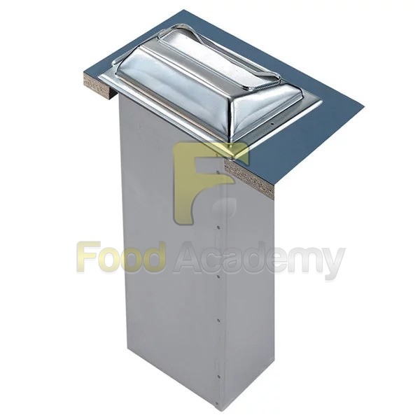 Диспенсер для салфеток встраиваемый H2001SC Fullfold, хром